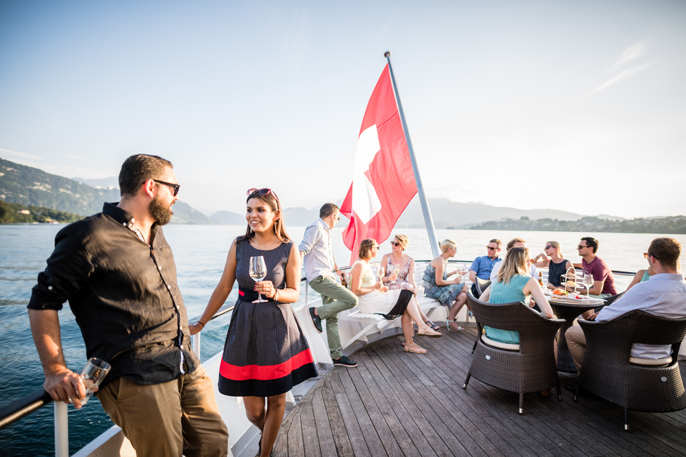 Schiffsmiete auf dem Vierwaldstättersee